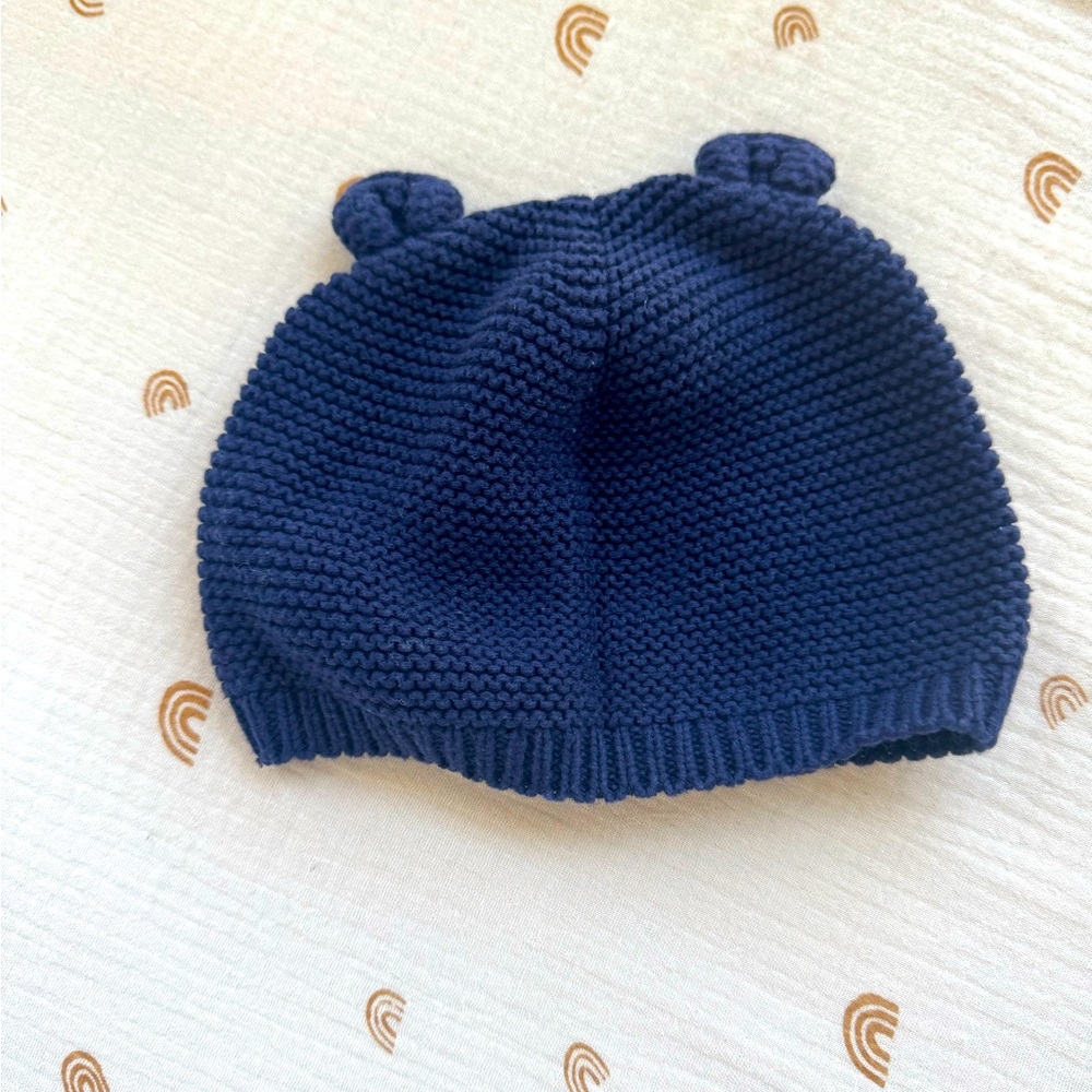 Baby Gap Navy Blue Knit Beanie